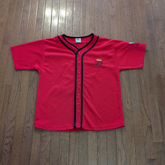 Dale Earnhardt Jr Budweiser Winners Circle Stitched Baseball Jersey - Size L - Picture 2 of 3